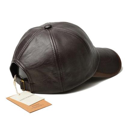 Mavric Leather Cap
